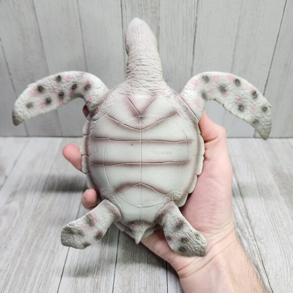 Sea Turtle Squishy Lifelike Animal Toy Action Figure Kids Party Gifts Education - Picture 11 of 11